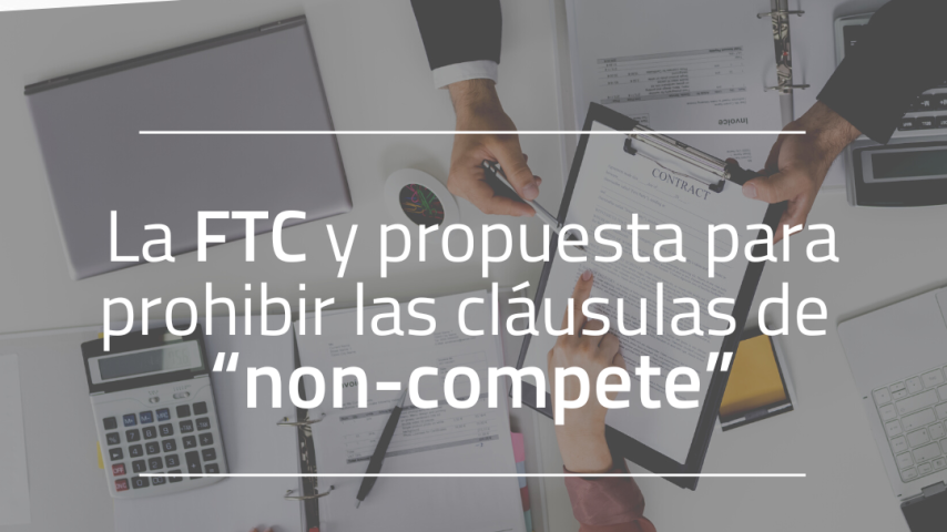 LA F.T.C Y PROPUESTA PARA PROHIBIR LAS CÁPSULAS