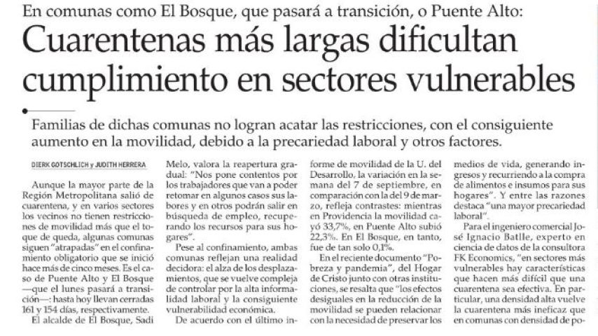 fk economics El Mercurio