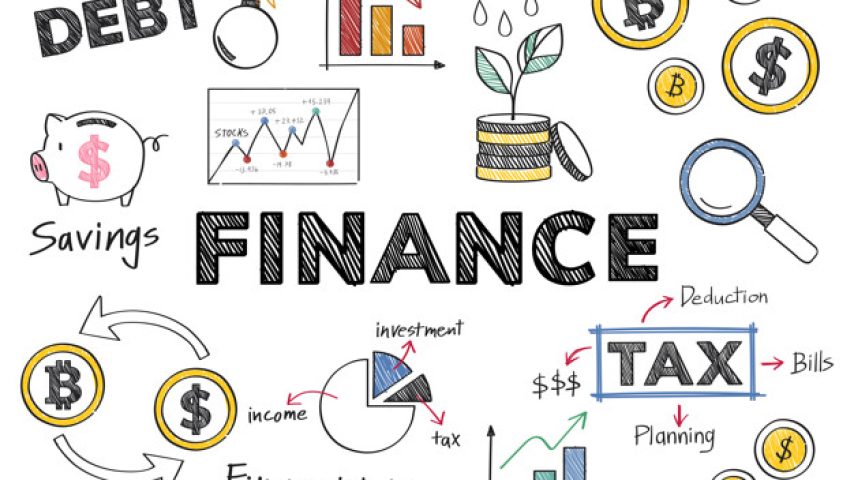 Finance and financial performance concept illustration